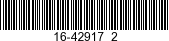 16-42917  2 - STUD (M8 x 48)     - Replaced by 16-8M0034456