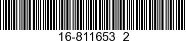16-811653  2 - STUD               - Replaced by 16-879194299