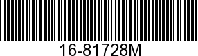 16-81728M - STUD               - Replaced by 16-811028M