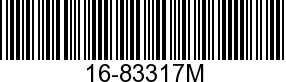 16-83317M - STUD               NLA