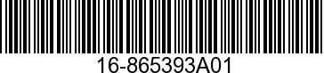 16-865393A01 - STUD               - Replaced by 16-865393A02