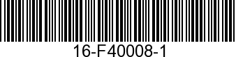 16-F40008-1 - STUD               - Replaced by 16-F40008-1