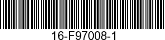 16-F97008-1 - STUD               - Replaced by 16-F97008-1