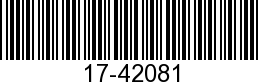17-42081 - PIN                - Replaced by 17-420811
