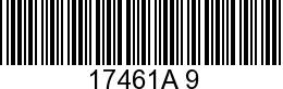17461A 9 - TACHOMETER ADAPTE  - Replaced by -17461A11