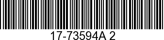 17-73594A 2 - SWIVEL PIN ASSEMB  NLA