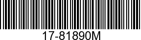 17-81890M - PIN                NLA