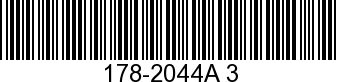 178-2044A 3 - COWL FRONT COVER   - Replaced by 2104-2654A 5