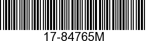 17-84765M - NUT                - Replaced by 17-11794M