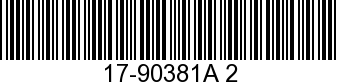 17-90381A 2 - PIN-KIT            NLA