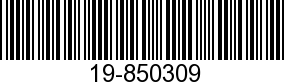 19-850309 - PLUG               - Replaced by 19-850309001