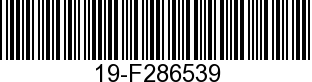 19-F286539 - BUMPER            