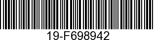 19-F698942 - BUMPER             NLA