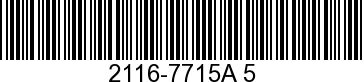 2116-7715A 5 - BOTTOM COWL ASSEM  NLA