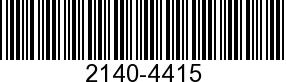 2140-4415 - HOUSING            - Replaced by -76080
