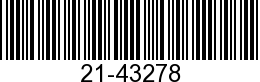 21-43278 - FITTING            - Replaced by 21-432781