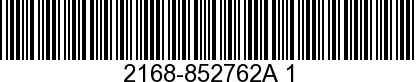 2168-852762A 1 - TOP COWL ASSEMBLY  - Replaced by 2168-852762A02