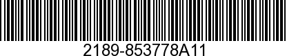 2189-853778A11 - TOP COWL ASSEMBLY  - Replaced by 100-8M0064218