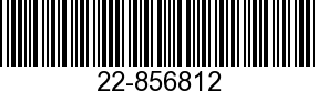22-856812 - FITTING            - Replaced by 22-880862A1