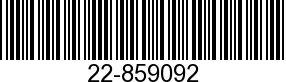 CONNECTOR 22-859092
