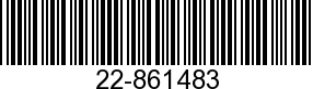 22-861483 - T-FITTING          - Replaced by 22-861483T