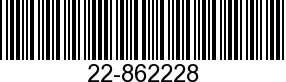 22-862228 - FITTING            - Replaced by 22-863840