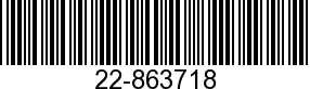 22-863718 - FITTING Gray - St  - Replaced by 22-8M0082319