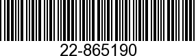 22-865190 - CONNECTOR Female   - Replaced by 22-865379