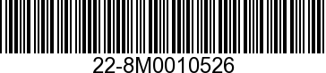 FITTING Straight - Stai 22-8M0010526