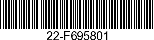 22-F695801 - FITTING           