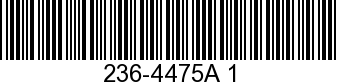 236-4475A 1 - FLYWHEEL ASSEMBLY  NLA