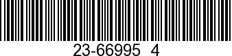 23-66995  4 - SPACER (.410 x 1. 