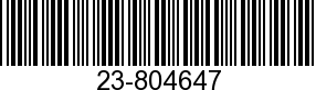 23-804647 - BUSHING            - Replaced by 23-8M0047187