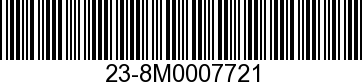WASHER 23-8M0007721