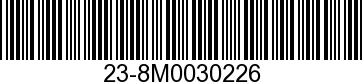 SPACER (.406 x .920 x . 23-8M0030226