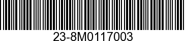 BEARING 23-8M0117003