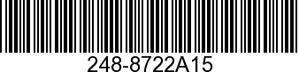248-8722A15 - FLYWHEEL           - Replaced by -8722T19