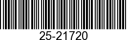 25-21720 - O-RING             - Replaced by 25-48171