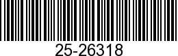 25-26318 - O-RING             - Replaced by 25-26318T