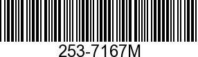 253-7167M - FLYWHEEL           - Replaced by 253-8461M