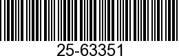 O RING (2.550 x .103) 25-63351