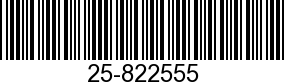25-822555 - GROMMET            - Replaced by 25-822555001