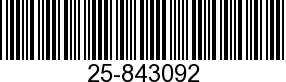 25-843092 - O-RING (6.080 x . 