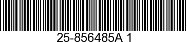 25-856485A 1 - O-RING KIT         NLA
