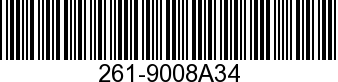 261-9008A34 - FLYWHEEL ASSEMBLY  - Replaced by 261-9008A52