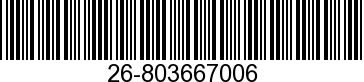 26-803667006 - SEAL Rubber        - Replaced by 26-8036674