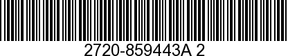 2720-859443A 2 - PISTON ASSEMBLY   