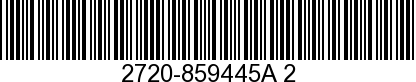 2720-859445A 2 - PISTON ASSEMBLY   