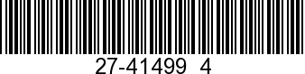 27-41499  4 - GASKET             - Replaced by 27-41499  3
