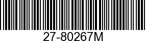 27-80267M - GASKET             - Replaced by 27-80267